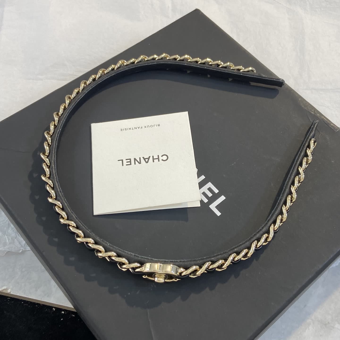 Chanel Chain Link Headband